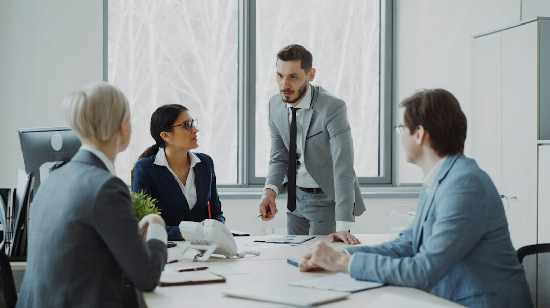 corporate storytelling session